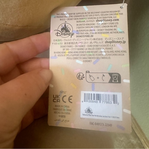 Disney Munchlings Cinnamon Swirl Bun Mickey Mouse Plush - Picture 8 of 9